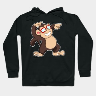 Monkey with Sunglasses Hoodie